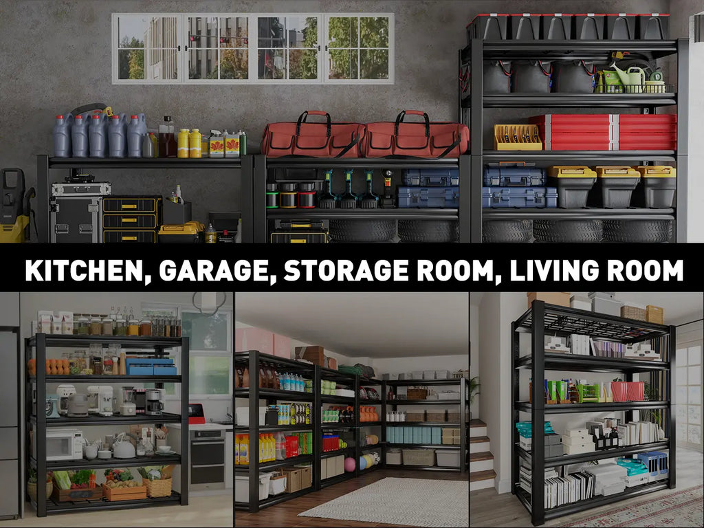 Smart Shelving Ideas for Pantry, Kitchen, and Garage | Heavy Duty Shelving Guide