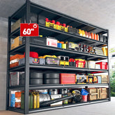 6-tier Heavy Duty Industrial Storage Shelves,Adjustable Metal Shelving for Warehouse