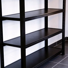 Heavy Duty Garage Shelves Built for Long Term Durability.Sturdy Steel Storage Rack Prevents Shelf Bending Under Heavy Loads