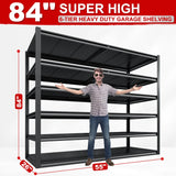 REIBII55W6-TierGarageShelving_3600LbsHeavyDutyShelvingUnits_7