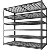 REIBII 6-Tier Wire Shelving Unit 3500LBS, Metal Storage Shelves
