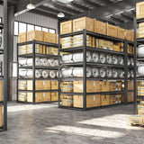 REIBII Each black shelving unit comes with a 3-year quality guarantee. Should you encounter any issues with your metal storage shelves, our customer service team is ready to assist you within 24 hours.