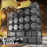 REIBII heavy duty storage shelvesUpgraded_High_Capacity_Shelving_3500LBS