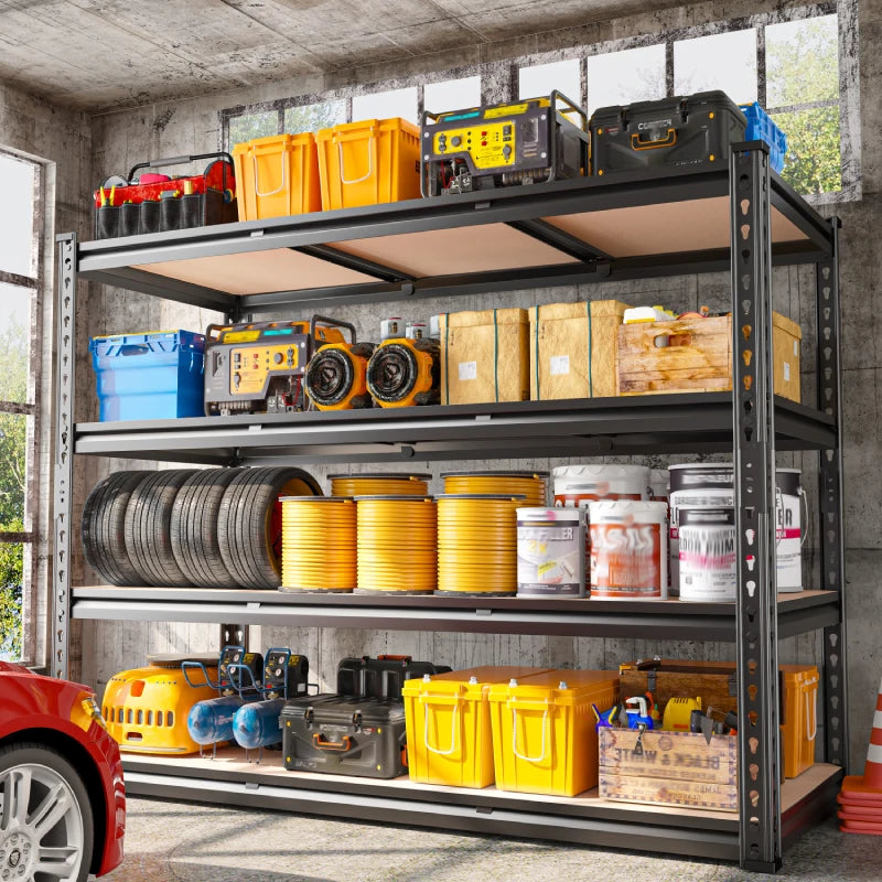 Reibii_4-Tier_Garage_Storage_Shelves_2550lbs_Heavy_Duty