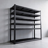 Adjustable Garage Shelving Unit with Customizable Shelf Heights