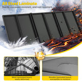 REIBII 60"W x 72"H 5-Tier Industrial Garage Shelving,3000LBS Heavy Duty Storage Shelves,Adjustable Metal Shelving for Basement Warehouse