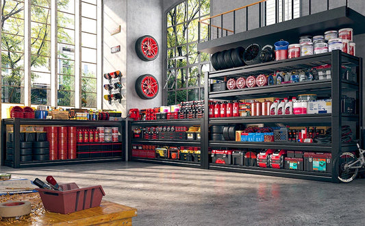 The Easiest Way to Level Garage Shelves on Uneven Floors