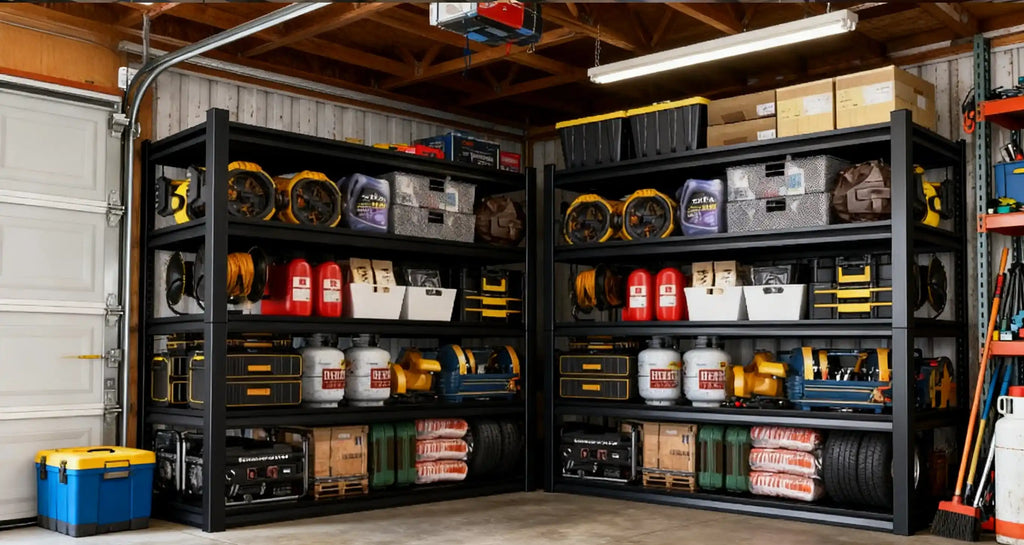 From Clutter to Order: The Best Heavy-Duty Shelving Solutions for Your Garage