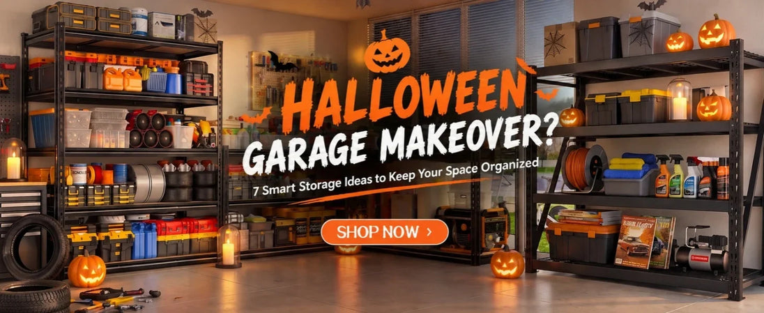 Halloween Garage Makeover: 7 Smart Storage Ideas