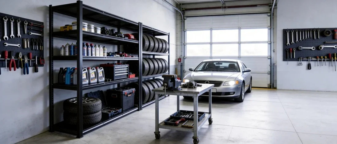 Labor Day Garage Upgrade: How to Choose the Right Heavy-Duty Shelving