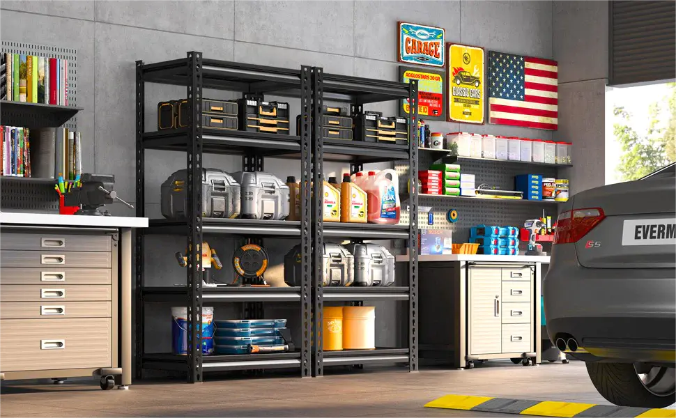 Get The Perfect Garage Storage Shelving Solution