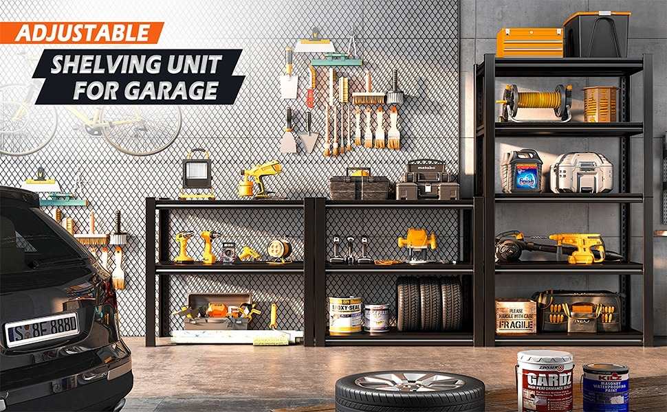 Top 5 Reasons to Buy Standing Shelving for Garage Storage