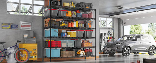 Seasonal Rotation Storage System:Innovative Uses of Garage Wire Shelving