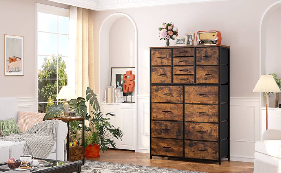 EnHomee 16-Drawer Dresser - Your Perfect Storage Solution!
