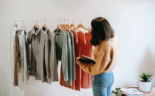 metal clothes rack perfect for hanging clothes