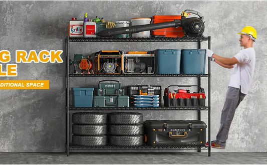 How to Choose the Right Metal Storage Shelves for Your Garage, Home, and Beyond