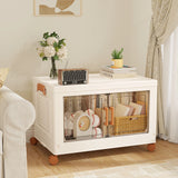 Enhomee Plastic Storage Bins with Lids, Clear Storage Bins on Wheels,Stackable Storage Box Closet Organizer