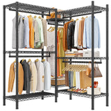 Raybee 900LBS Heavy Duty Closet Rack, Portable Clothes Rack for Hanging