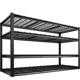 REIBII 60"W x 60"H Storage Shelves 2550LBS Adjustable Heavy Duty Garage Shelving for Pantry Garage Basement