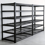 REIBII 60"W x 84"H Industrial Shelving Unit 3300 lbs Heavy Duty Storage Shelves, Adjustable Storage Rack for Commercial Warehouse