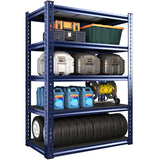 REIBII 31.7" W Storage Shelves 2000 lbs Adjustable 5-Tier Metal Shelving Units and Storage Rack Shelf