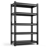 REIBII 28"W Shelving and Racking 1600 Lbs Adjustable Storage Shelving for Pantry,Garage and Storage Room.