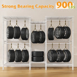 Raybee 900LBS Heavy Duty Closet Rack, Portable Clothes Rack for Hanging