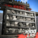 3000 lbs heavy duty garage shelving