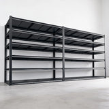 REIBII 6-tier 3500LBS Heavy Duty Garage Shelving, Adjustable Metal Shelving,Industrial Storage Shelves for Garage,Warehouse, Basement