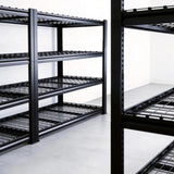 4-tier garage Shelving Detail shots