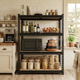 REIBII 40" W Storage Shelves, 2000lbs Heavy Duty Garage Shelving, Adjustable Metal Shelves For Basemnet Warehouse Commercial