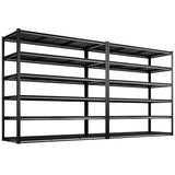 REIBII Heavy Duty Industrial Garage Shelving,6-Tier Adjustable Storage Shelving Units For Basement&Warehouse