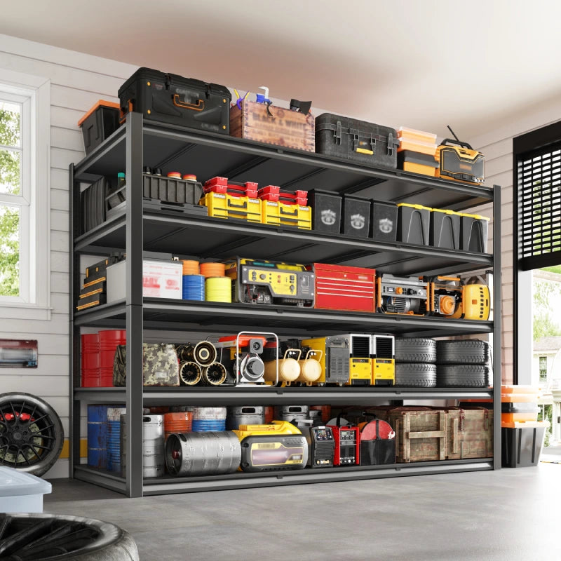 Reibii Metal Shelving REIBII Storage Shelves, Tier