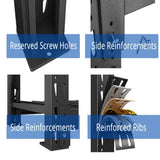 REIBII 77" W x 66"H Ultra Wide Garage Shelving 6600LBS Heavy Duty Storage Shelves 3 Tier Metal Shelving Unit Adjustable Utility Shelves for Basement, Garage, Warehouse