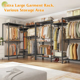 Raybee 900LBS Heavy Duty Closet Rack, Portable Clothes Rack for Hanging