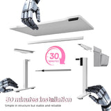Electric Standing Desk, Sit to Stand Desk Adjustable Height, Stand Up Desk with Cable Management