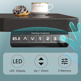 Electric Standing Desk, Sit to Stand Desk Adjustable Height, Stand Up Desk with Cable Management