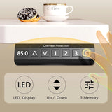 Electric Standing Desk, Sit to Stand Desk Adjustable Height, Stand Up Desk with Cable Management