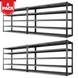 REIBII 78"H Storage Shelves 3100LBS Garage Shelving Heavy Duty Adjustable Metal Shelves Unit for Storage Rack