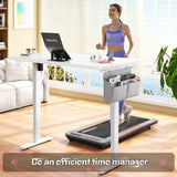 Electric Standing Desk, Sit to Stand Desk Adjustable Height, Stand Up Desk with Cable Management