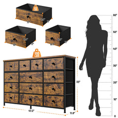 Cloth Pull Dimensions Diagram Display