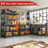 DIY SPLIT INTO 2 SHELVING UNITS