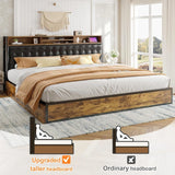 EnhomeeMetalBedFrame_UpgradeModernBedFramewithStorageDrawers