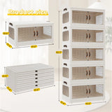 Enhomee Plastic Storage Bins with Lids，stackable storage bins on Wheels