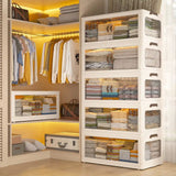 Enhomee Plastic Storage Bins with Lids，stackable storage bins on Wheels