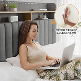 Enhomee_Cozy_King_Bed_Frame_with_Storage_and_Headboard