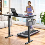 Electric Standing Desk, Sit to Stand Desk Adjustable Height, Stand Up Desk with Cable Management