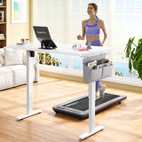Electric Standing Desk, Sit to Stand Desk Adjustable Height, Stand Up Desk with Cable Management