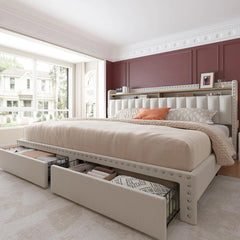 Enhomee_King_Bed_Frame_with_Storage_and_Headboard--Beige