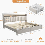 Enhomee_Upholstered_King_Bed_Frame_with_Storage_and_Headboard